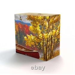 2013 CANADA $20 AUTUMN BLISS NGC PF70 UC /w OGP. 999 COLORED SILVER COIN