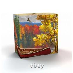 2013 CANADA $20 AUTUMN BLISS NGC PF70 UC /w OGP. 999 COLORED SILVER COIN