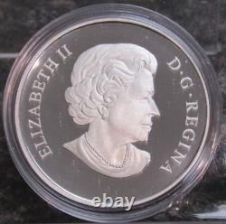 2013 CANADA'O CANADA Series' $25 Dollar Troy Oz PURE SILVER PROOFS 5-Coin Set