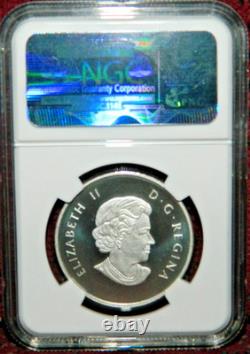 2013 Canada $10 O Canada The Beaver Silver Coin Ngc Graded Pf 70 Matte