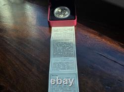 2013 Canada 1oz. 9999 Silver Piedfort Maple Leaf HR 25th Anniv Proof RCM