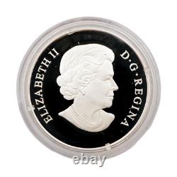 2013 Canada $20 Purple Coneflower Fine Silver Coin Proof