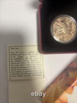 2013 Canada $5 Silver High Relief Piedfort Silver Maple Leaf. Finish Proof 2013 Canada $5 Silver High Relief Piedfort Silver Maple Leaf. Finish Proof