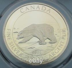 2013 Canada $8 Polar Bear 1 1/2 oz Proof Silver PCGS PR70DCAM FDOI Blunt (1.5)