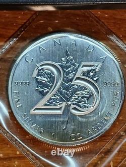 2013 Canada Reverse Proof Maple Leaf. 9999 Pure Silver 1oz