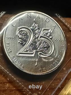2013 Canada Reverse Proof Maple Leaf. 9999 Pure Silver 1oz