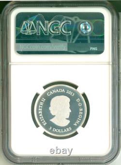 2013 Canada S$3 Life In The North NGC PF70 Matte