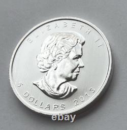 2013 Canada Silver $5 One Ounce Coin Reverse Proof Style (1660)