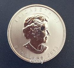 2013 Canada Silver $5 One Ounce Coin Reverse Proof Style (1660)