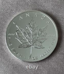 2013 Canada Silver $5 One Ounce Coin Reverse Proof Style (1660)