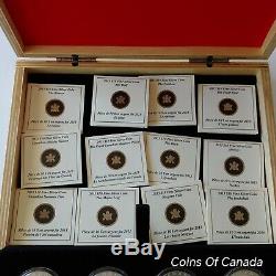 2013 O Canada Set 1 $10 12 Coin Silver Proof Full Set #coinsofcanada
