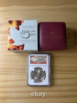 2013 Piedfort Canada $5 Maple Leaf High Relief Coin 25th Anniv. NGC PF70UCAM