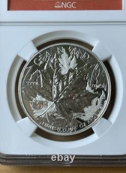 2013 Piedfort Canada $5 Maple Leaf High Relief Coin 25th Anniv. NGC PF70UCAM