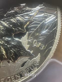 2013 Piedfort Canada $5 Maple Leaf High Relief Coin 25th Anniv. PCGS PR70DCAM