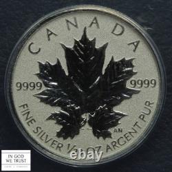 2013 REVERSE PROOF Canadian Silver Maple Leaf Anniversary 5-Coin Set ANACS PR 69