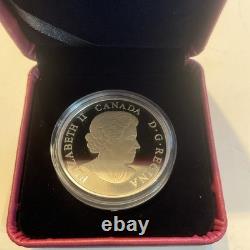 2014 $20 ICONIC POLAR BEAR 99.99% Pure Silver 31.39 Grams no. 5506 Mintage/8500