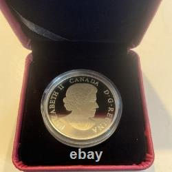 2014 $20 ICONIC POLAR BEAR 99.99% Pure Silver 31.39 Grams no. 5506 Mintage/8500