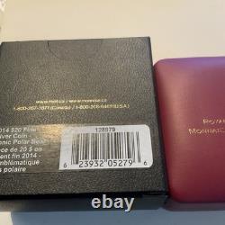 2014 $20 ICONIC POLAR BEAR 99.99% Pure Silver 31.39 Grams no. 5506 Mintage/8500