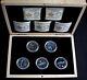 2014-2015 CANADA $20 PURE SILVER 5-Coin Set THE GREAT LAKES withDisplay Case