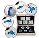 2014-2015 THE GREAT LAKES 5 x 1oz Silver Proof Coin Set $20 Canada RCM