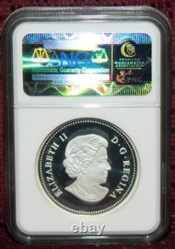 2014 CANADA $20 MAJESTIC MAPLE LEAVES WithJADE NGC PF 70 ULTRA CAMEO FR (POP=1)