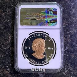 2014 CANADA $20 WISDOM BEAVER GILT PF 69 ULTRA EARLY RELEASE 1 oz. 9999 Silver