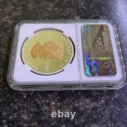 2014 CANADA $20 WISDOM BEAVER GILT PF 69 ULTRA EARLY RELEASE 1 oz. 9999 Silver