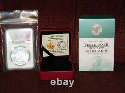 2014 CANADA $5 NORTHERN CROWN BANK LION SILVER COIN WithBOX NGC PF 70 ULTRA CAMEO