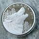 2014 Canada 1/2 Kilo. 9999 Fine Silver Coin $125 Howling Owl Wolf