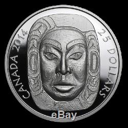 2014 Canada 1 oz Silver $25 Matriarch Moon Mask (UHR) SKU #82119