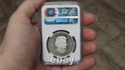 2014 Canada 15 Dollars 9999 Silver Vikings Matte NGC PF70 Exploring Canada