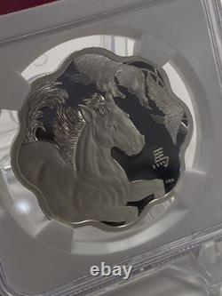 2014 Canada $15 Scallop Year of the Horse Proof Silver Coin NGC PF70 ULTRA CAMEO