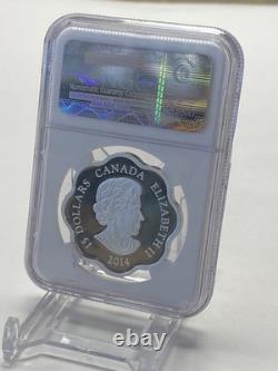 2014 Canada $15 Scallop Year of the Horse Proof Silver Coin NGC PF70 ULTRA CAMEO