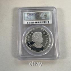2014 Canada $20 1 Oz. 999 Fine Silver White Tailed Deer Pcgs Pr69 Dcam First Str