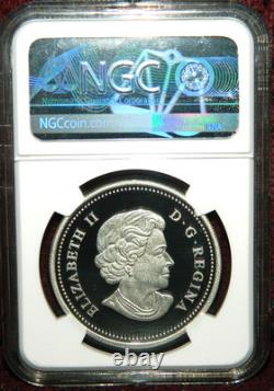 2014 Canada $20 Cougar Atop A Mountain Silver Coin & COA NGC PF 70 Ultra Cameo