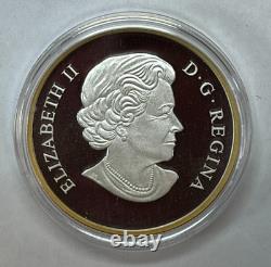 2014 Canada $20 Legend of Nanaboozhoo & Thunderbird Gild 1 oz Silver Proof Coin