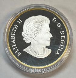 2014 Canada $20 Legend of Nanaboozhoo & Thunderbird Gild 1 oz Silver Proof Coin