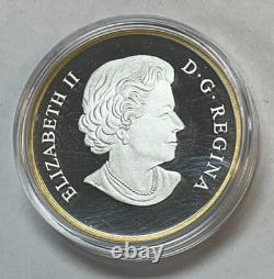 2014 Canada $20 Legend of Nanaboozhoo & Thunderbird Gild 1 oz Silver Proof Coin