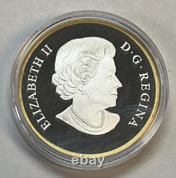 2014 Canada $20 Legend of Nanaboozhoo & Thunderbird Gild 1 oz Silver Proof Coin