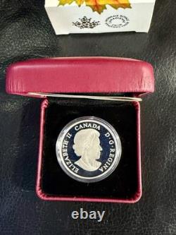 2014 Canada $20 Maple Leaves Glow-in-the-Dark 1 oz. Silver Proof 2930 of 7500