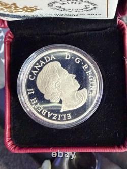 2014 Canada $20 Maple Leaves Glow-in-the-Dark 1 oz. Silver Proof 2930 of 7500
