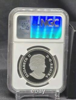 2014 Canada $20 River Rapids Ngc Pf70 Uc. 999 Silver Coin