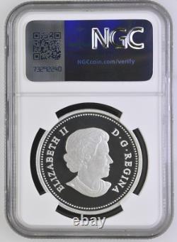 2014 Canada $20 River Rapids Ngc Pf70 Uc. 999 Silver Coin