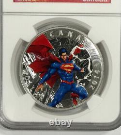 2014 Canada $20 Superman Annual #1 colorized Silver NGC PF70 Proof