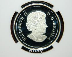 2014 Canada $3 Animal Architects Caterpillar & Chrysalis Silver Ngc Pf70 Uc Er