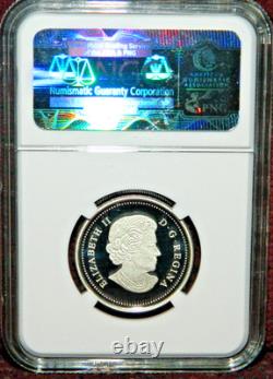 2014 Canada $3 Animal Architects Caterpillar & Chrysalis Silver Ngc Pf70 Uc Er