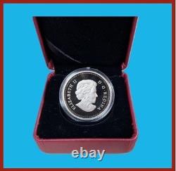 2014 Canada $5 St George Slaying Dragon Fine Silver Proof Coin COA Mintage 8500