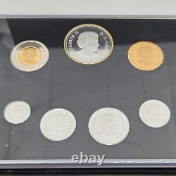 2014 Canada Fine Silver Proof Coin Set Gold Plated Dollar Canadian Royal Mint