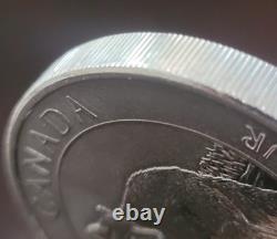 2014 Canada Silver 1.5 oz Wolf $8 Coin BU. 9999 Fine Canadian Wildlife Series
