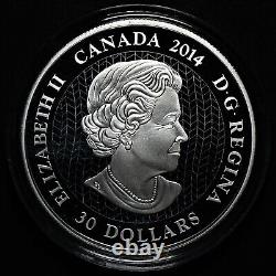 2014 Canadian Contemporary Art $30 Fine Silver Proof Tim Barnard #19752